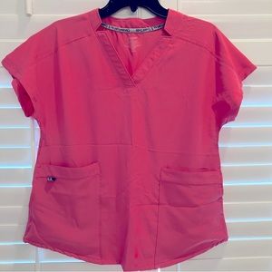 Cuddl Duds ClimateRight scrub top Pink Size XS